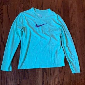 Real/ mint green Nike shirt